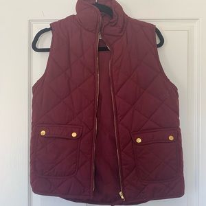 Blue Rain Puffy Vest